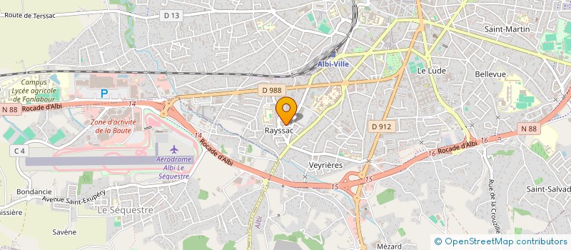 localisation de l'entreprise 533 293 726   LABASTIDE-DE-LEVIS