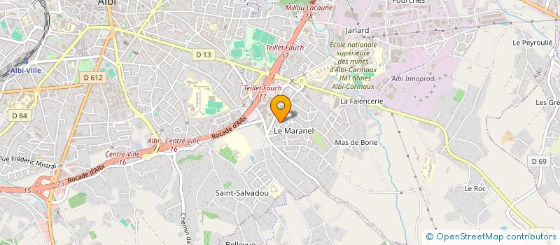 localisation de l'entreprise 533 309 449   ALBI