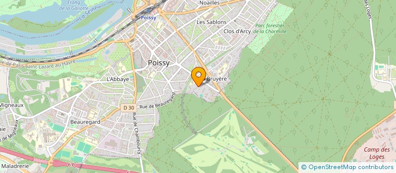 localisation de l'entreprise 533 332 326   POISSY