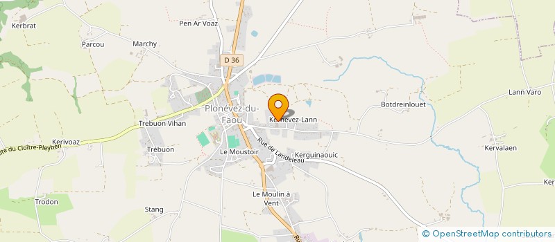 localisation de l'entreprise 533 369 849   PLONEVEZ-DU-FAOU