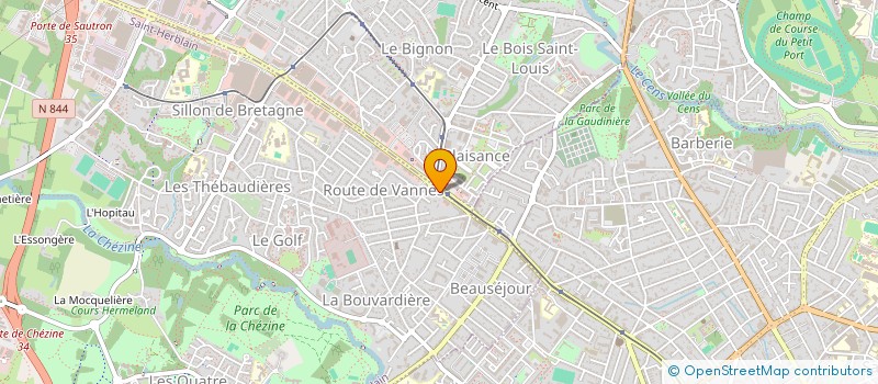 localisation de l'entreprise 533 409 272  à ORVAULT