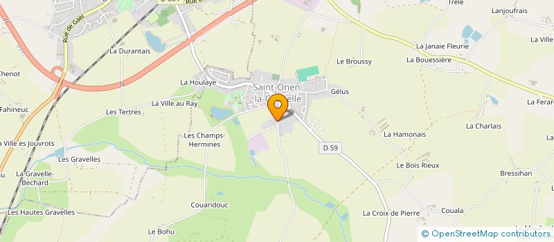 localisation de l'entreprise 533 420 923   SAINT-ONEN-LA-CHAPELLE