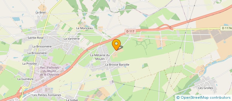 localisation de l'entreprise 533 423 034   LA LIMOUZINIERE