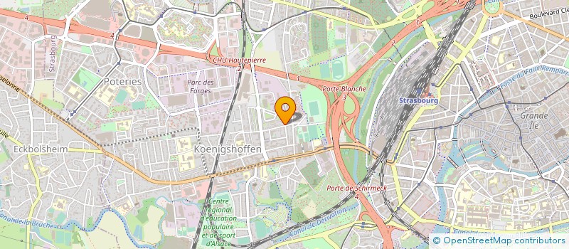 localisation de l'entreprise 533 429 502 à STRASBOURG