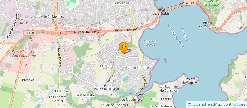 localisation de l'entreprise 533 449 633   LA RICHARDAIS