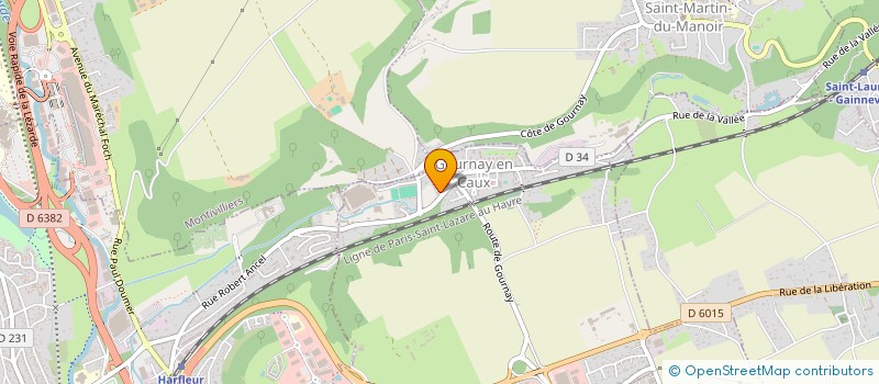 localisation de l'entreprise 533 451 647   FONTAINE-LA-MALLET