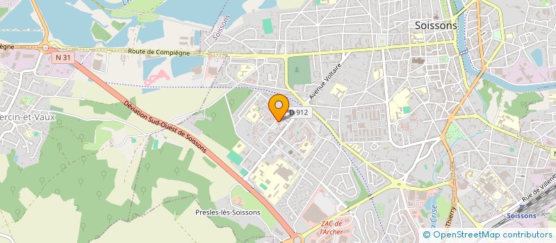 localisation de l'entreprise 533 451 753   BELLEU