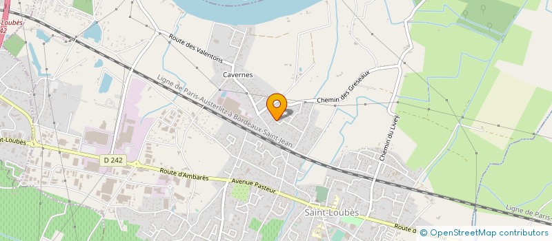 localisation de l'entreprise 533 453 478   SAUGNAC-ET-MURET