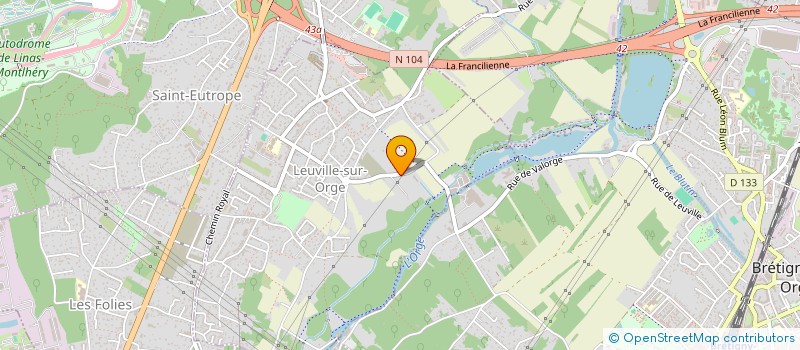 localisation de l'entreprise 533 494 704   LEUVILLE-SUR-ORGE