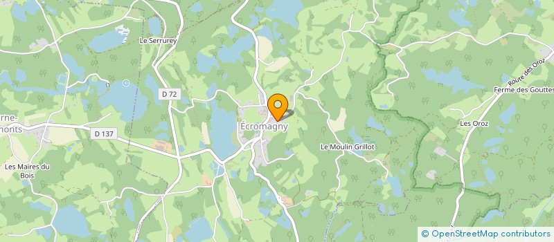 localisation de l'entreprise 533 506 309   ECROMAGNY