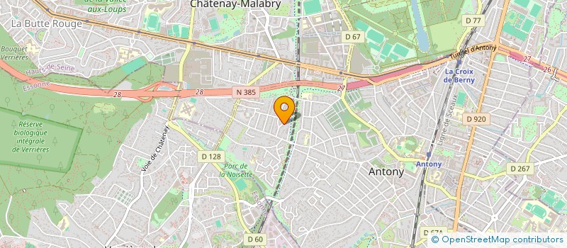 localisation de l'entreprise 533 508 768   CHATENAY-MALABRY