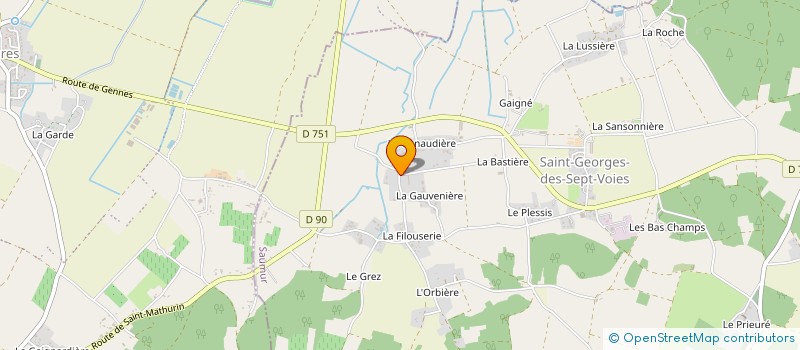 localisation de l'entreprise 533 537 916   GENNES-VAL-DE-LOIRE