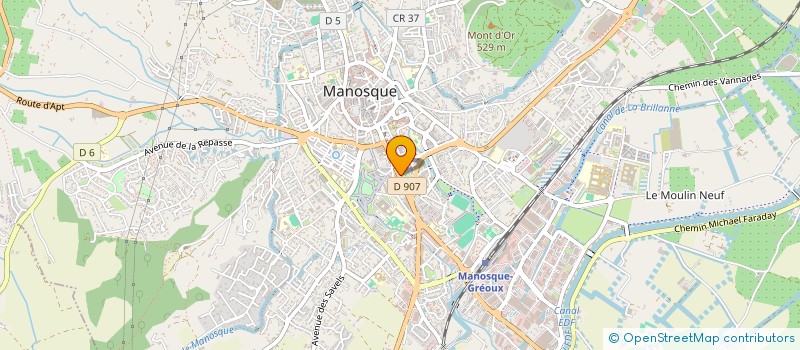 localisation de l'entreprise 533 548 822 à MANOSQUE