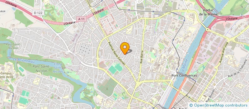 localisation de l'entreprise 533 581 864  à ANGERS