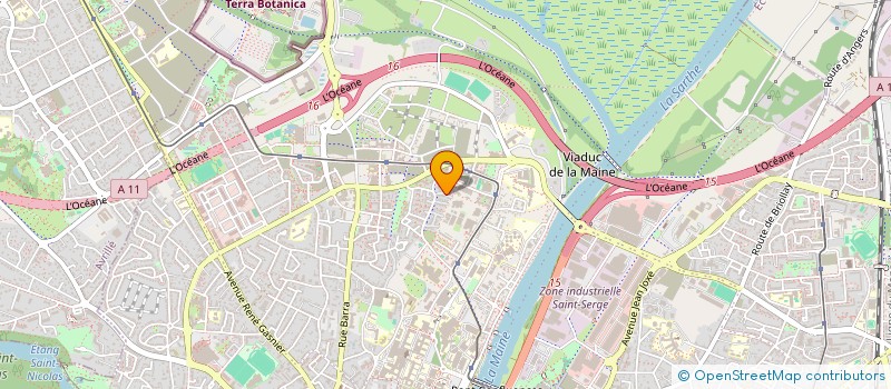 localisation de l'entreprise 533 581 872  à ANGERS