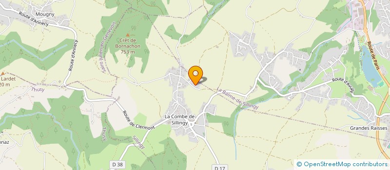 localisation de l'entreprise 533 583 894   POISY