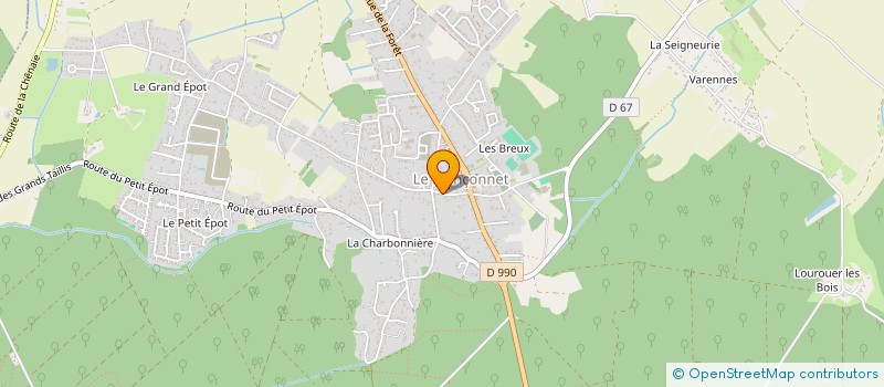 localisation de l'entreprise 533 626 628 à CHATEAUROUX