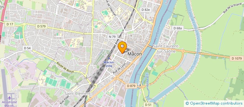 localisation de l'entreprise 533 626 743   MACON