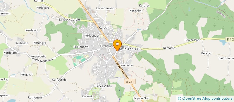 localisation de l'entreprise 533 627 279   PLOUHINEC