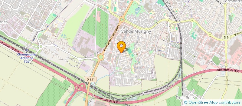 localisation de l'entreprise 533 630 976   REIMS