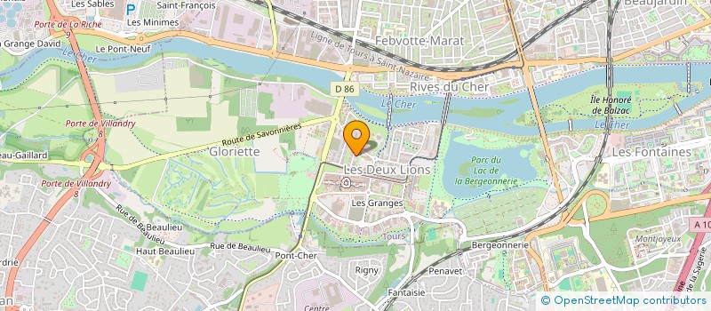 localisation de l'entreprise 533 642 880   LA RICHE