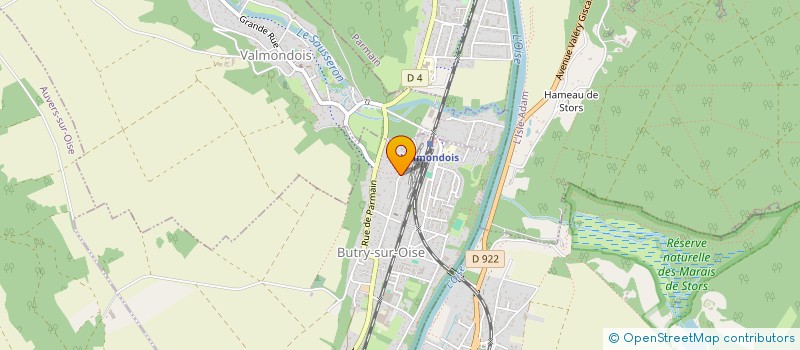 localisation de l'entreprise 533 667 911   BUTRY-SUR-OISE