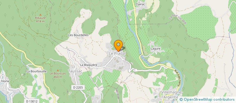 localisation de l'entreprise 533 672 309   LE PRADAL