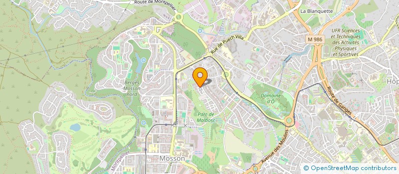 localisation de l'entreprise 533 684 957   MONTPELLIER