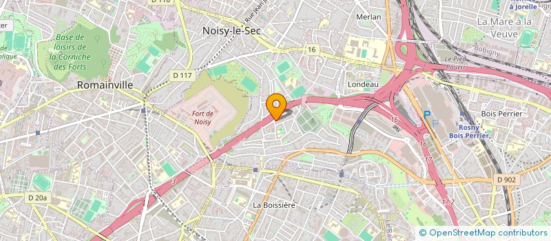 localisation de l'entreprise 533 686 408 à NOISY-LE-SEC
