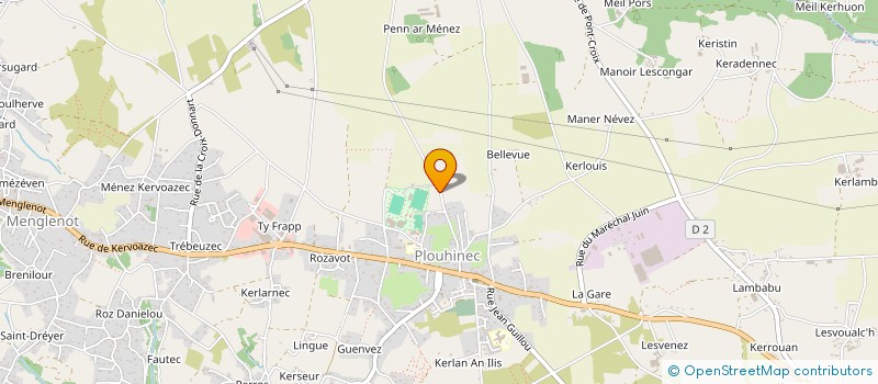 localisation de l'entreprise 533 688 644   PLOUHINEC