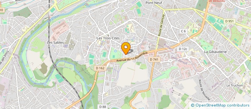 localisation de l'entreprise 533 699 039   POITIERS