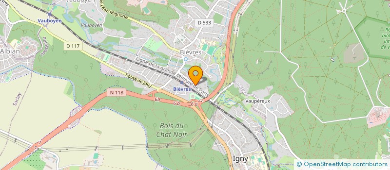 localisation de l'entreprise 533 707 048 à BIEVRES