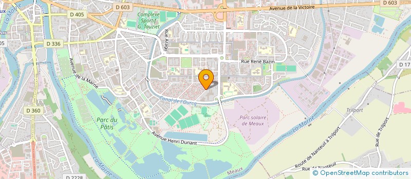 localisation de l'entreprise 533 724 407   CHAMPS-SUR-MARNE