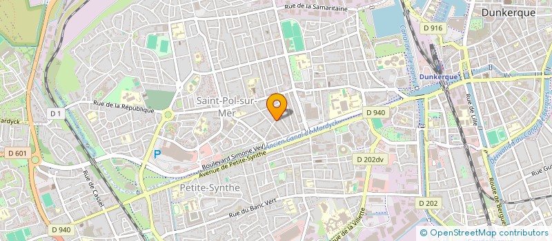 localisation de l'entreprise 533 733 945  à DUNKERQUE