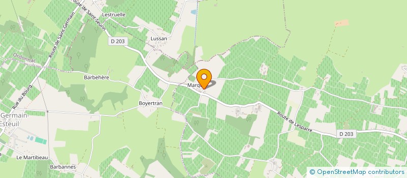 localisation de l'entreprise 533 737 482   SAINT-SEURIN-DE-CADOURNE