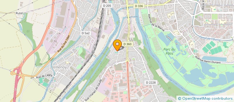 localisation de l'entreprise 533 744 876   OCQUERRE