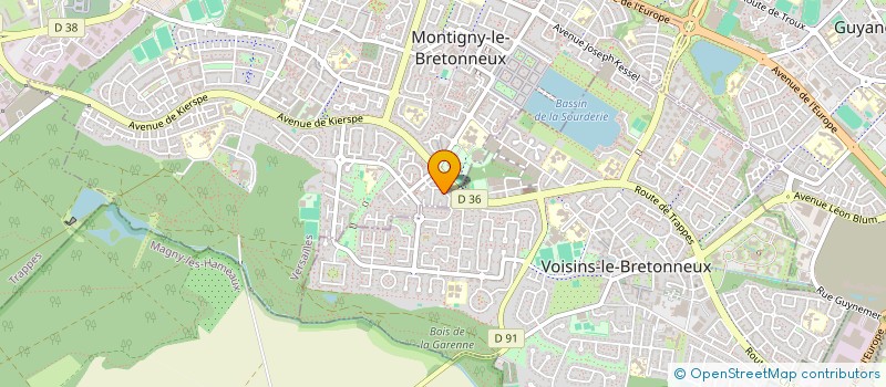 localisation de l'entreprise 533 769 196  à MONTIGNY LE BRETONNEUX