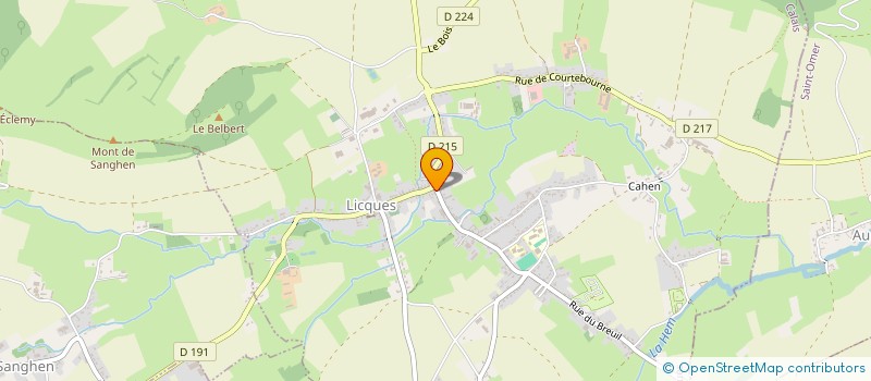 localisation de l'entreprise 533 806 733   LICQUES