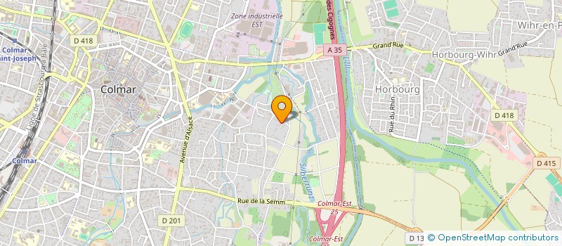 localisation de l'entreprise 533 807 491   COLMAR