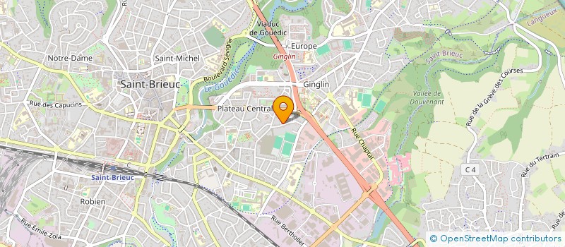 localisation de l'entreprise 533 832 689  à TREGUEUX