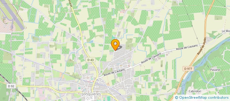 localisation de l'entreprise 533 851 242   JONQUIERES