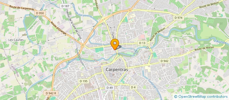 localisation de l'entreprise 533 900 460   CARPENTRAS