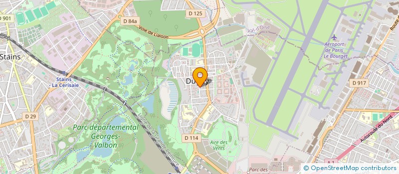 localisation de l'entreprise 533 915 633   DUGNY