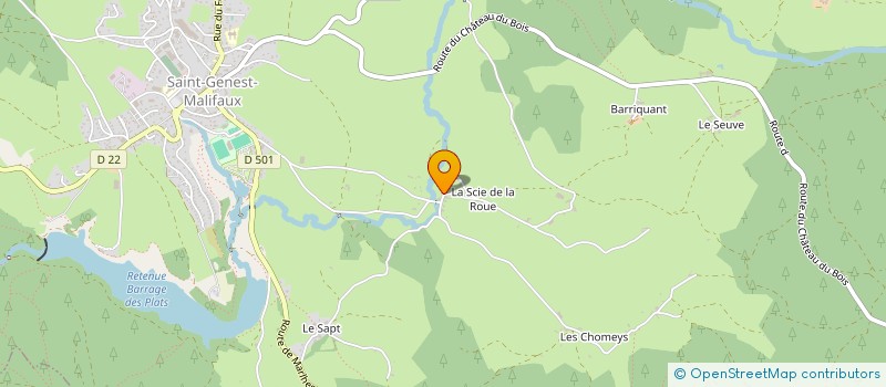 localisation de l'entreprise 533 920 500   MARLHES