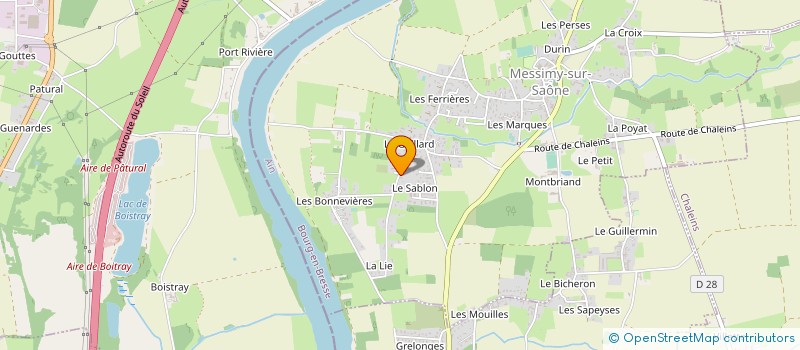 localisation de l'entreprise 533 930 939 à MESSIMY-SUR-SAONE