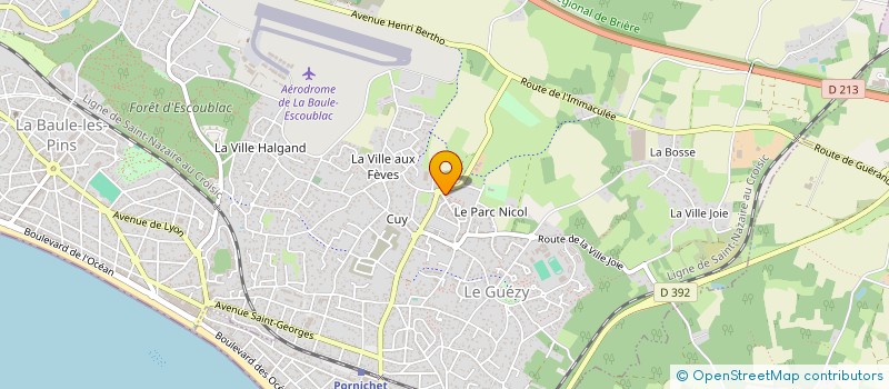 localisation de l'entreprise 533 935 318   LA BAULE-ESCOUBLAC