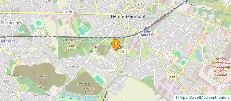 localisation de l'entreprise 533 943 437   HENIN-BEAUMONT