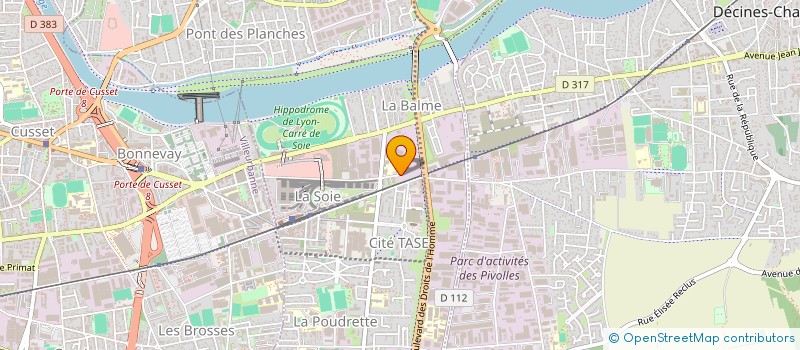 localisation de l'entreprise 533 965 331   BRON