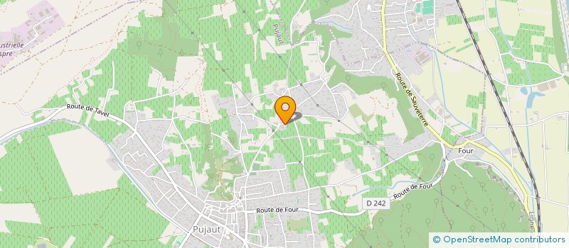 localisation de l'entreprise 533 980 306   PUJAUT