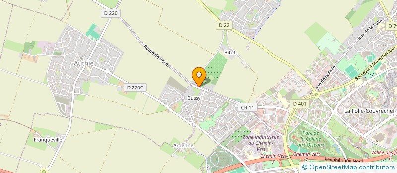 localisation de l'entreprise 533 988 234   SAINT-CONTEST